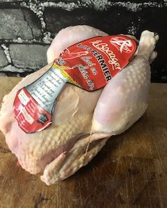 Poulet Noir heel zwartpoot kip Bocager LR
