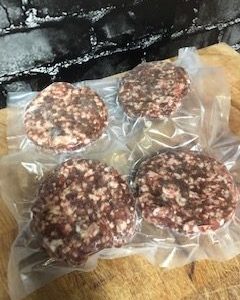 Hertenkalf hamburger met truffel Diepvries