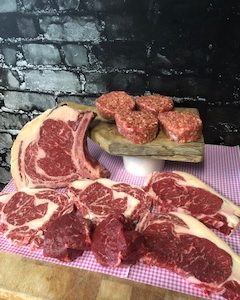 Steak pakket Black Label selectie ± 3,2 kg