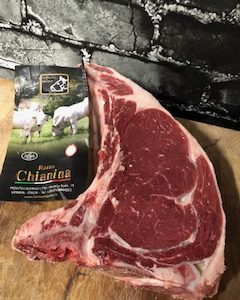 Côte à l'os Chianina 1.5 kg (7cm dik)