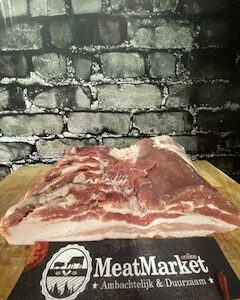 Buikspek Duroc zonder zwoerd 2 kg