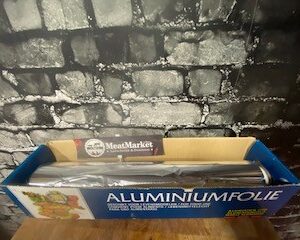 Aluminium folie 45 cm breed 150 m lang MY 14 DIK