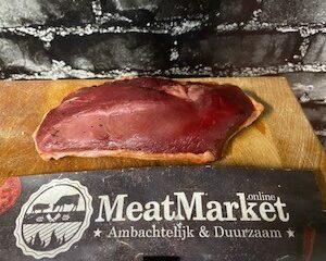 Koud gerookte eend filet 1x300 gr