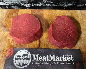 Biefstuk 2x200 gr West-Vlaams Rood rund