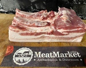 Buikspek + zwoerd Mangalica varken Diepvries