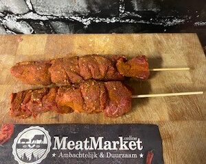 Spies ossenhaas in beefrub 2x150 gr