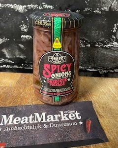 Pickles Spicey Onions Barbecue 325 ml Grate Goods