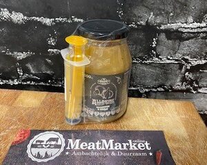 Allbrine Ready Mushroom and Garlic 500 ml met injector Grate Goods