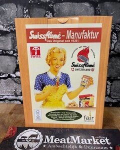 Aanmaak wokkels Swiss Flame Zwitserland