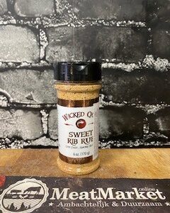 Wicked Que Sweet Rib rub grote bus