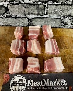Burnt ends Duroc Diepvries